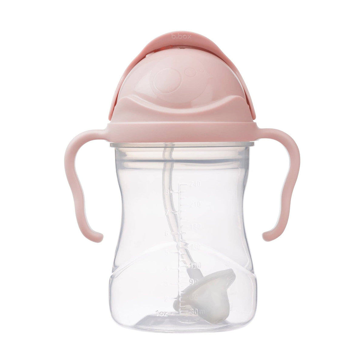 Sippy Straw Cup 240ml: Blush