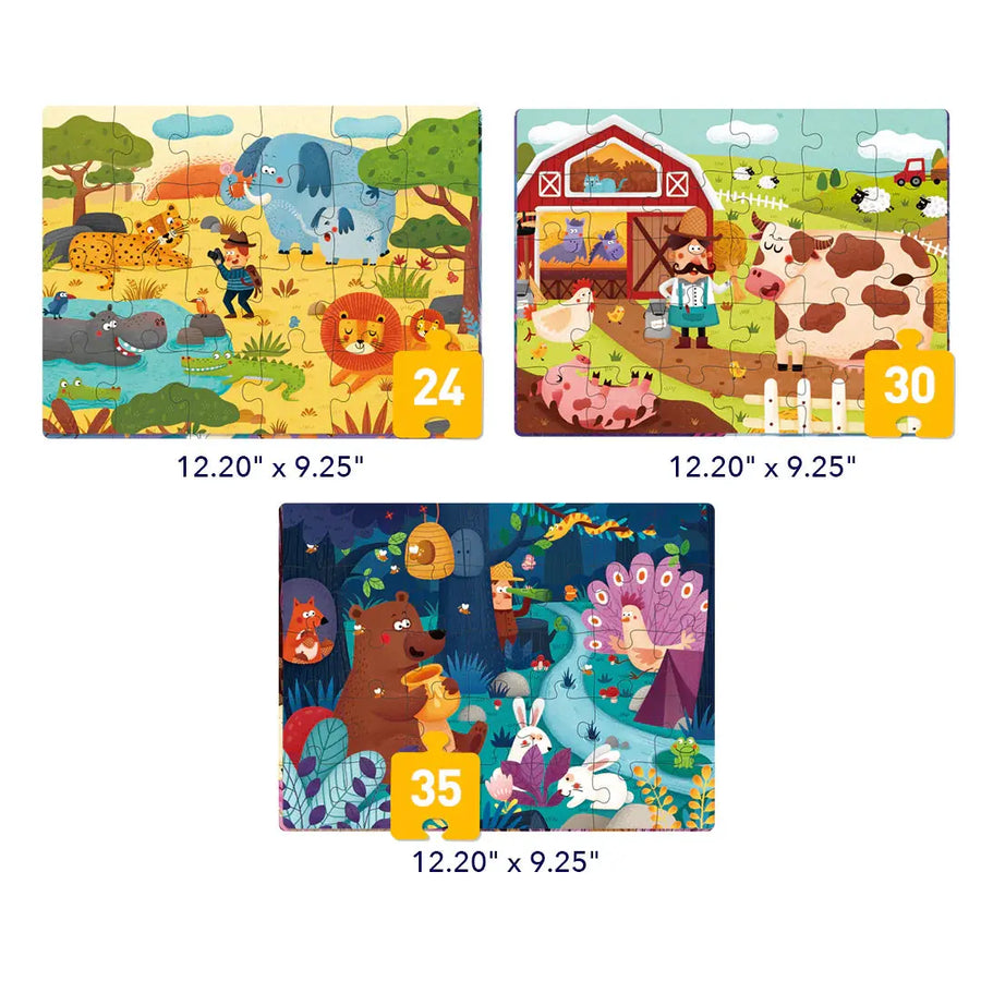 Level Up Puzzles - Level 3 Natural Scenery Mideer