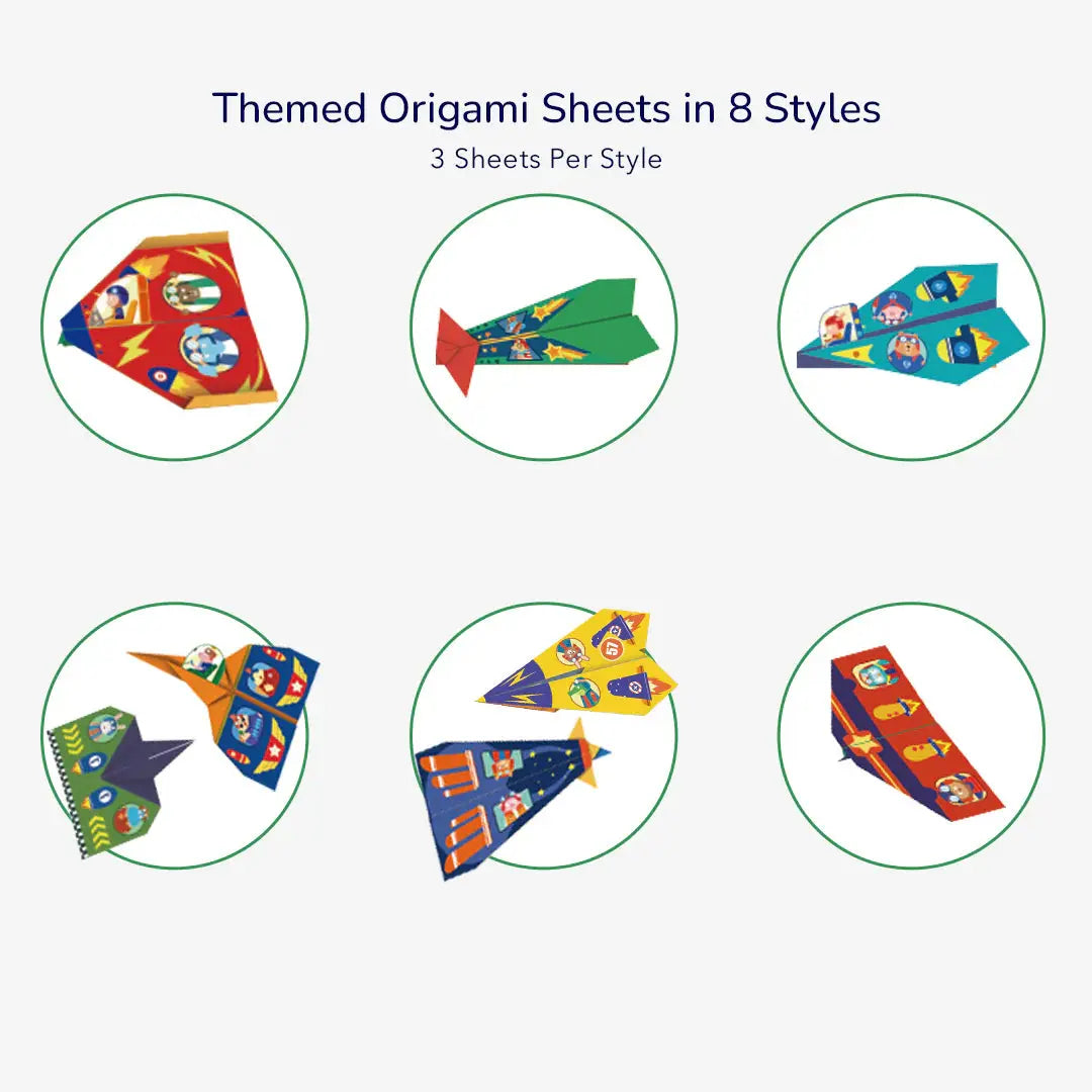 Origami Paper Planes 36P Mideer