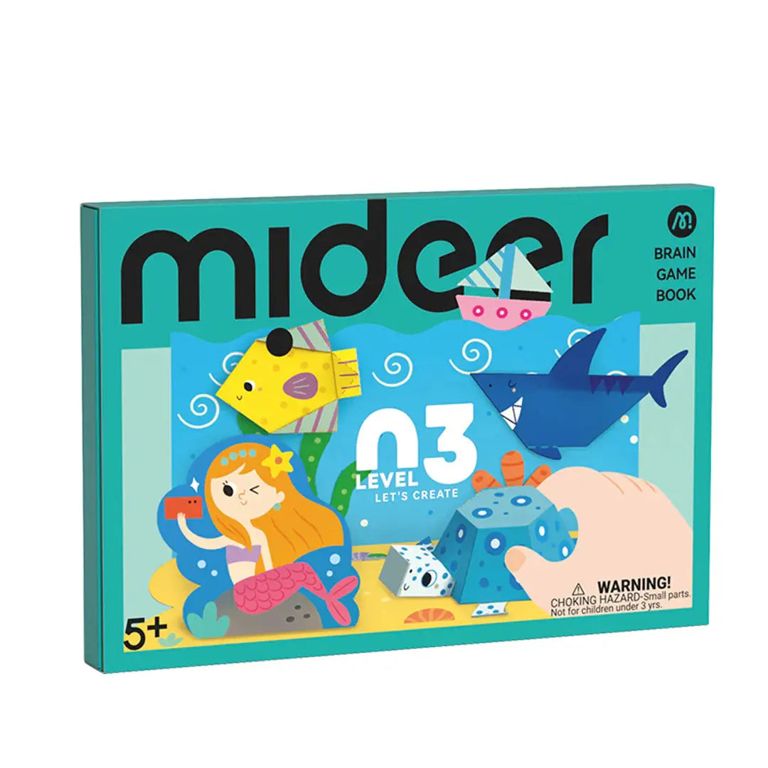 Brain Game Book: Let's Create Level 3 Mideer