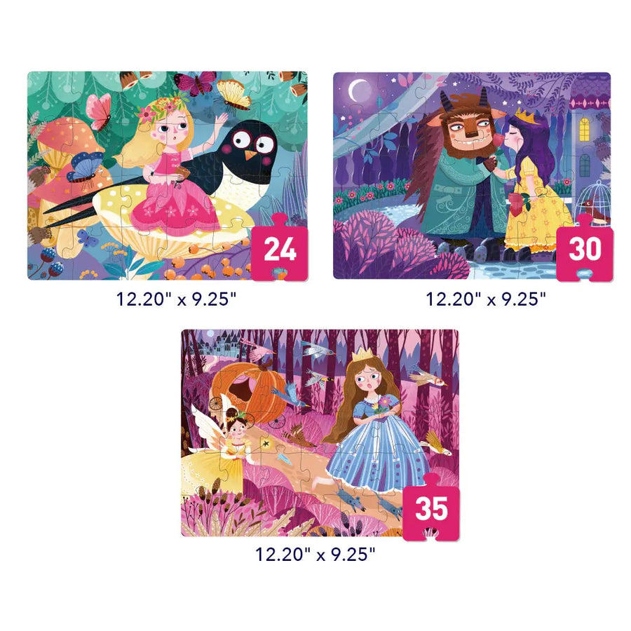 Level Up Puzzles - Level 3 Princesses Mideer