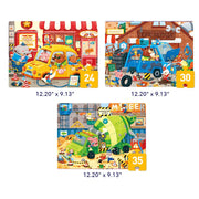 Level Up Puzzles - Level 3 City Teamers Mideer