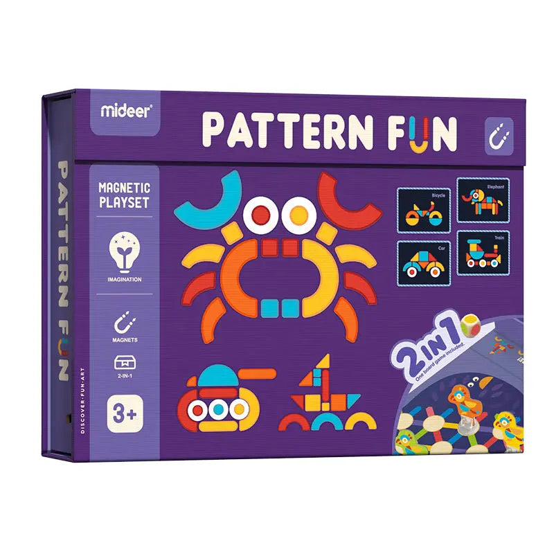 Magnetic Playset: Pattern Fun Mideer