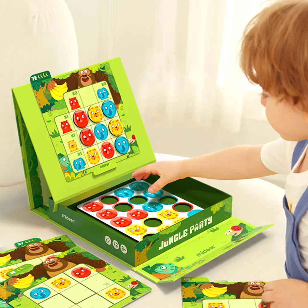 Level 1 Sudoku: Jungle Party Mideer