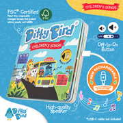 Ditty Bird Sound Book: Children´s Songs-BESTSELLER  USB-C Ditty Bird