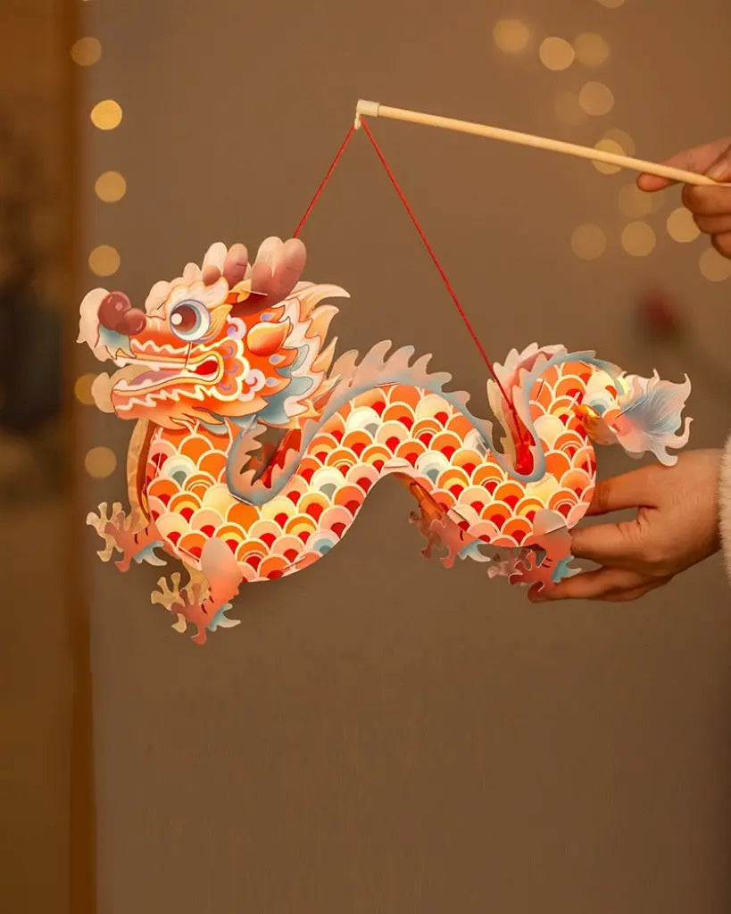 New Year Handcrafting Dragon Lantern Merla Baby