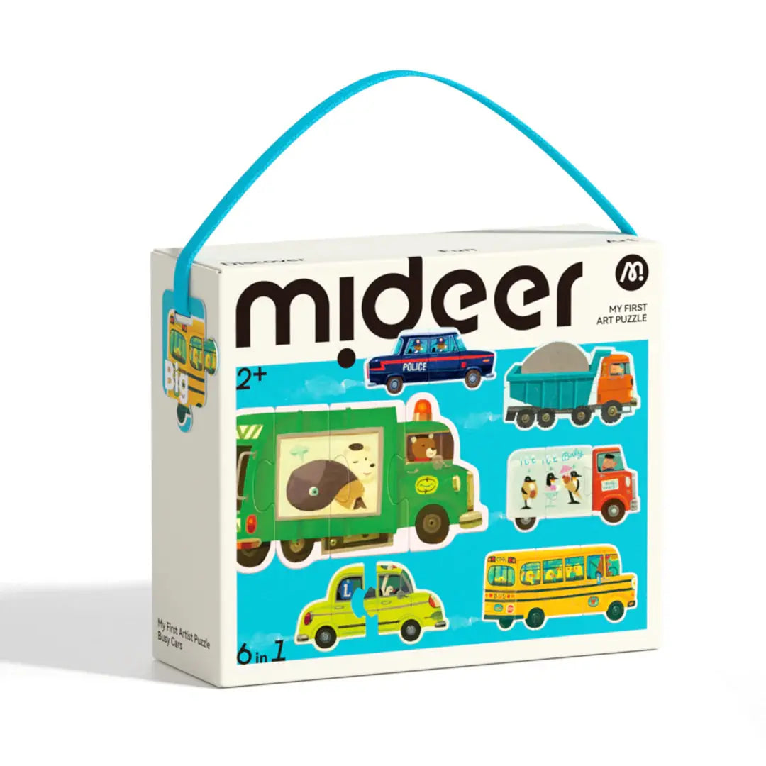 My First Artist Puzzle: Busy Cars Mideer