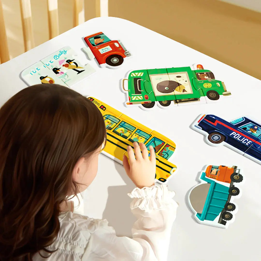 My First Artist Puzzle: Busy Cars Mideer