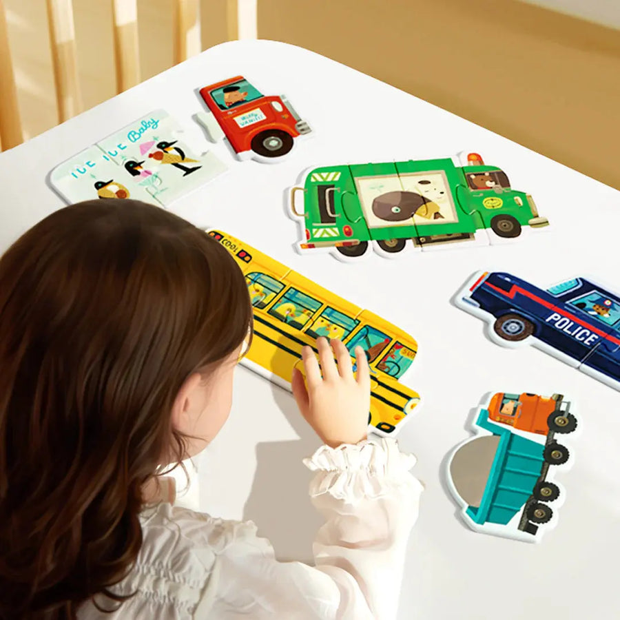 My First Artist Puzzle: Busy Cars Mideer