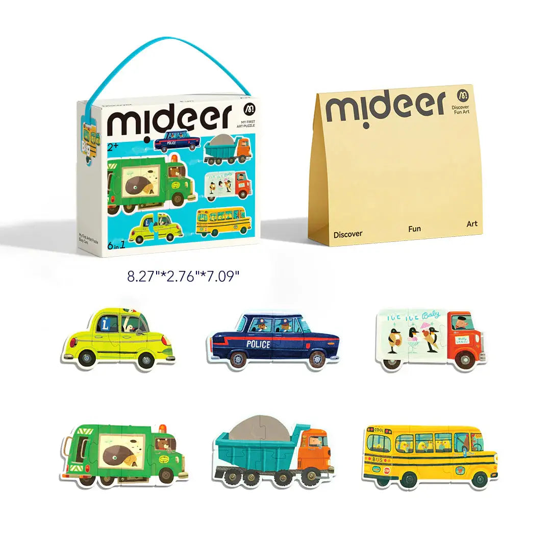 My First Artist Puzzle: Busy Cars Mideer