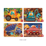 Level Up Puzzles - Level 2 Dinosaur Engineering Mideer