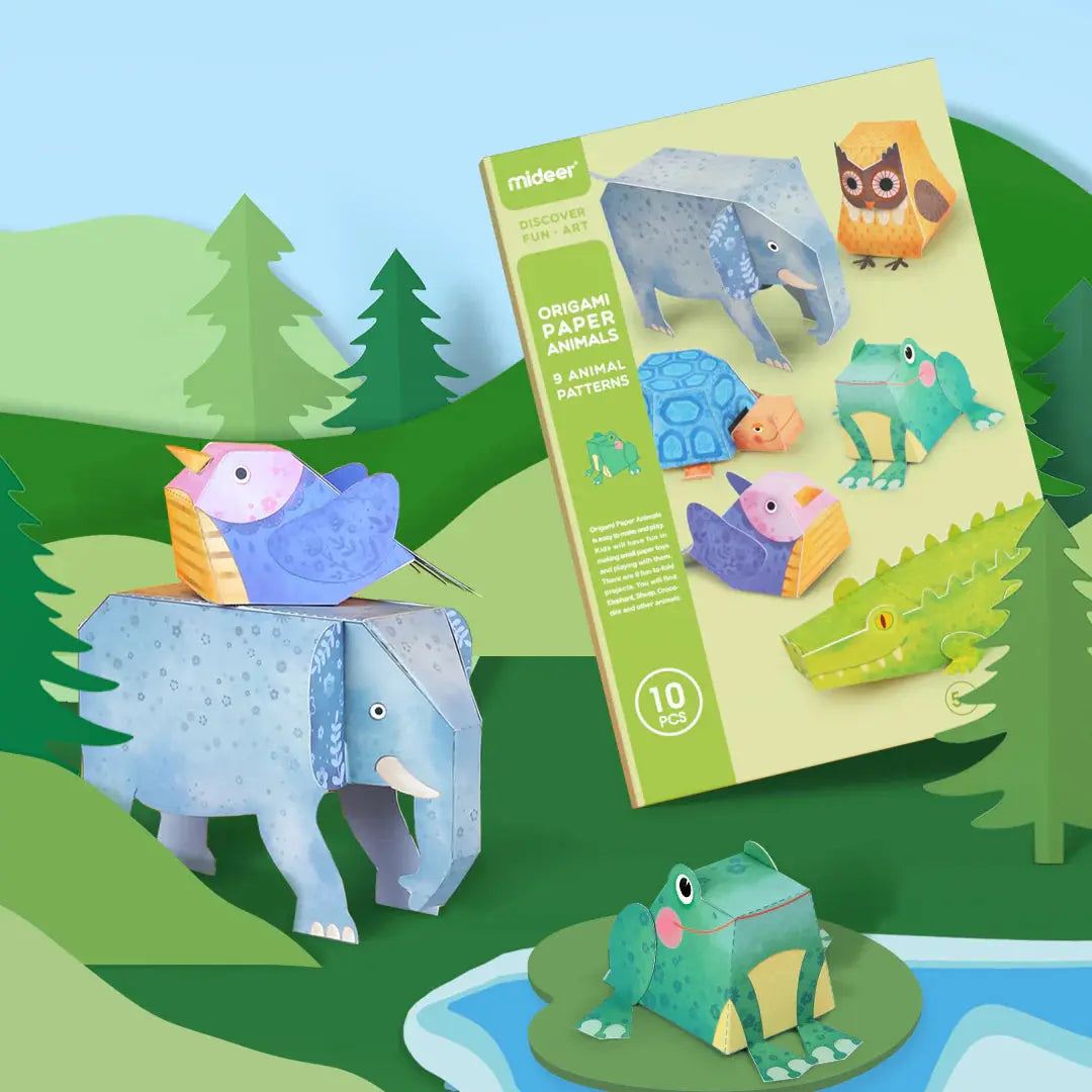 Paper Model Animals Mideer