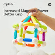 Rainbow Magnetic Building Stick 100P Mideer