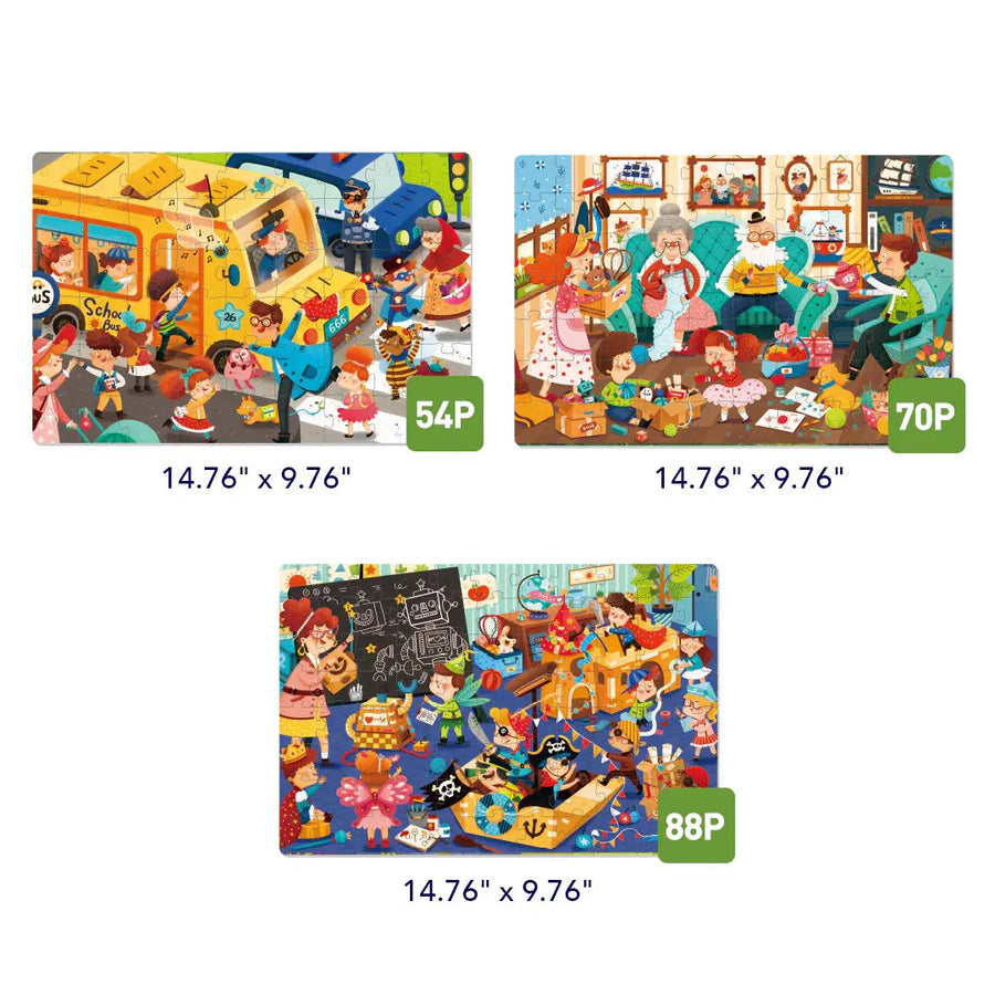 Level Up Puzzles - Level 4 Baby's Routine Mideer