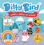 Fireman, Astronaut | Ditty Bird When I Grow Up Songs USB-C Ditty Bird