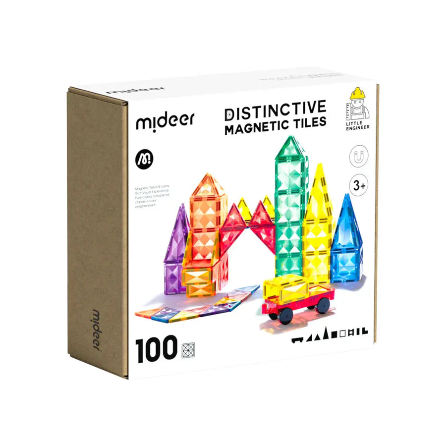 Distinctive Magnetic Tiles 100P Mideer
