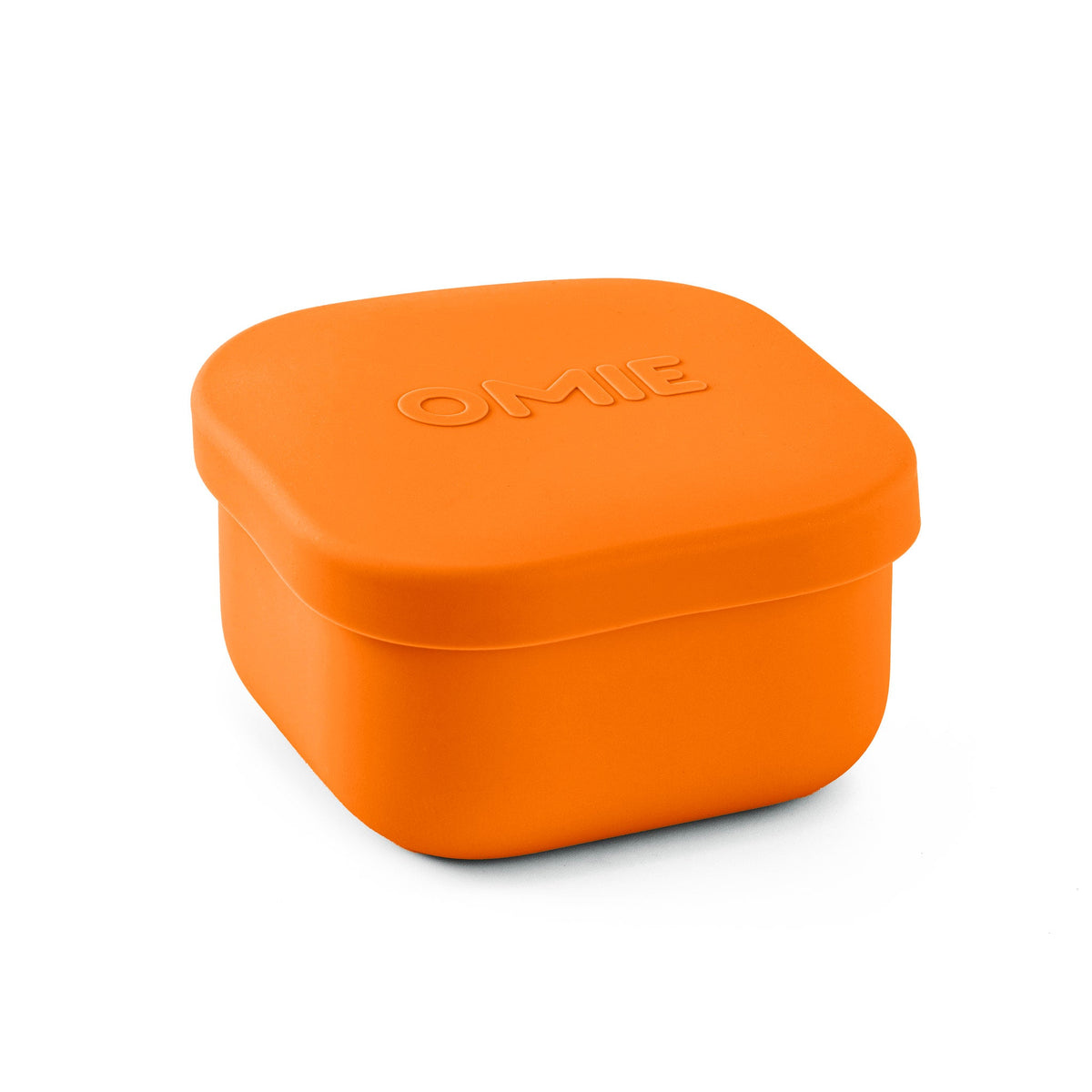 OmieSnack Silicone Snack Container – 9.4 oz in Orange