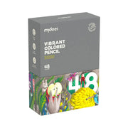 Vibrant Colored Pencil 48 Colors Mideer