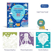 Drawing Coloring Book Blue Mideer