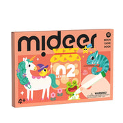 Brain Game Book: Let's Paint Level 2 Mideer