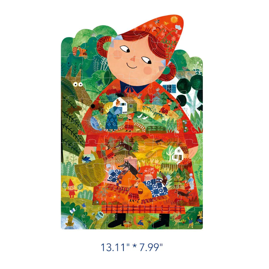 Artist Fairytale Puzzle: Little Red Riding Hood 59P Mideer