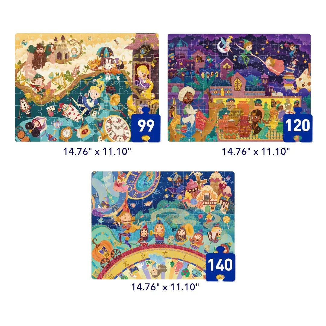 Level Up Puzzles - Level 5 Fairytale World Mideer