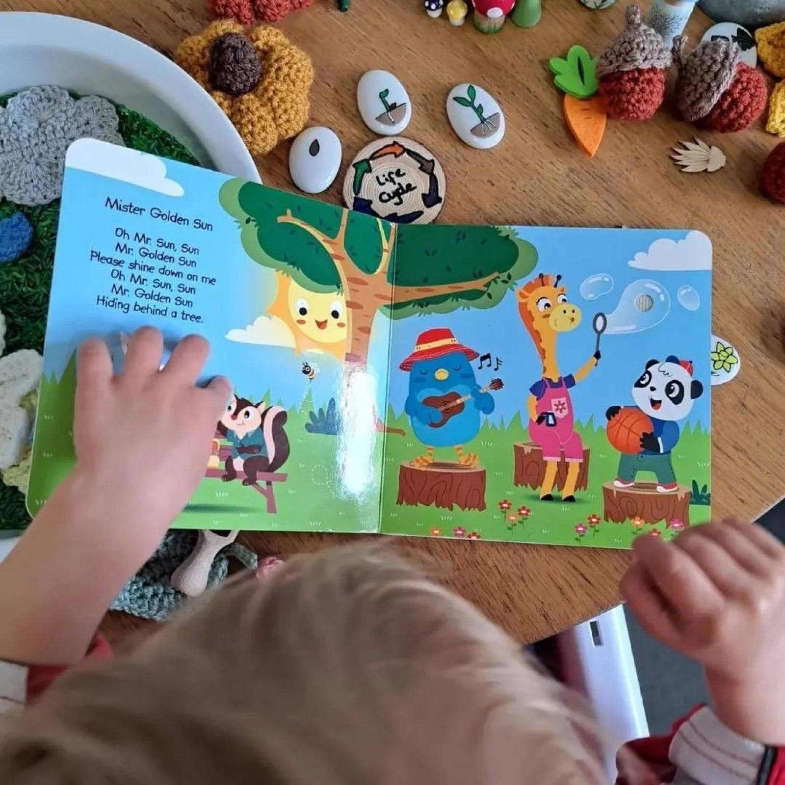 Ditty Bird Sound Book Exploring for Kids :Nature songs USB-C by Ditty Bird, alternate view