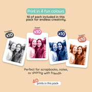 Model P2 Print Pack｜40 Prints kiimento