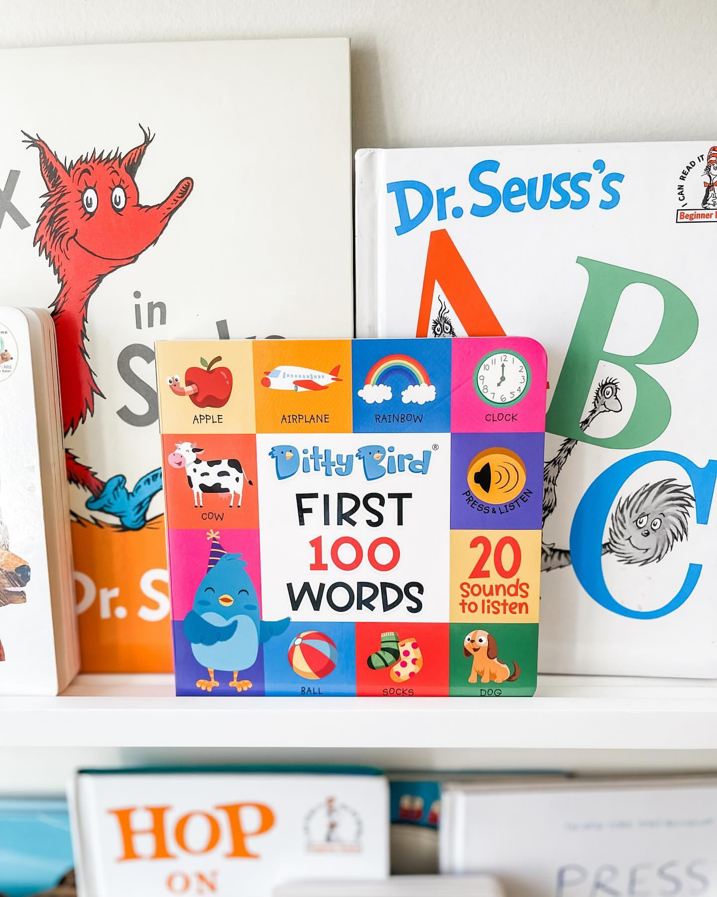 First 100 Words | Ditty Bird Book-Award Family Choice USB-C Ditty Bird