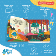 Ditty Bird Sound Book Dino Lovers: Dinosaur sounds - USB-C by Ditty Bird, alternate view