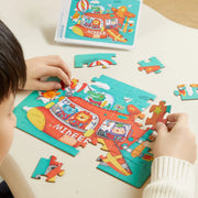 Level Up 4-in-1 Puzzle Set - Unicon Mideer