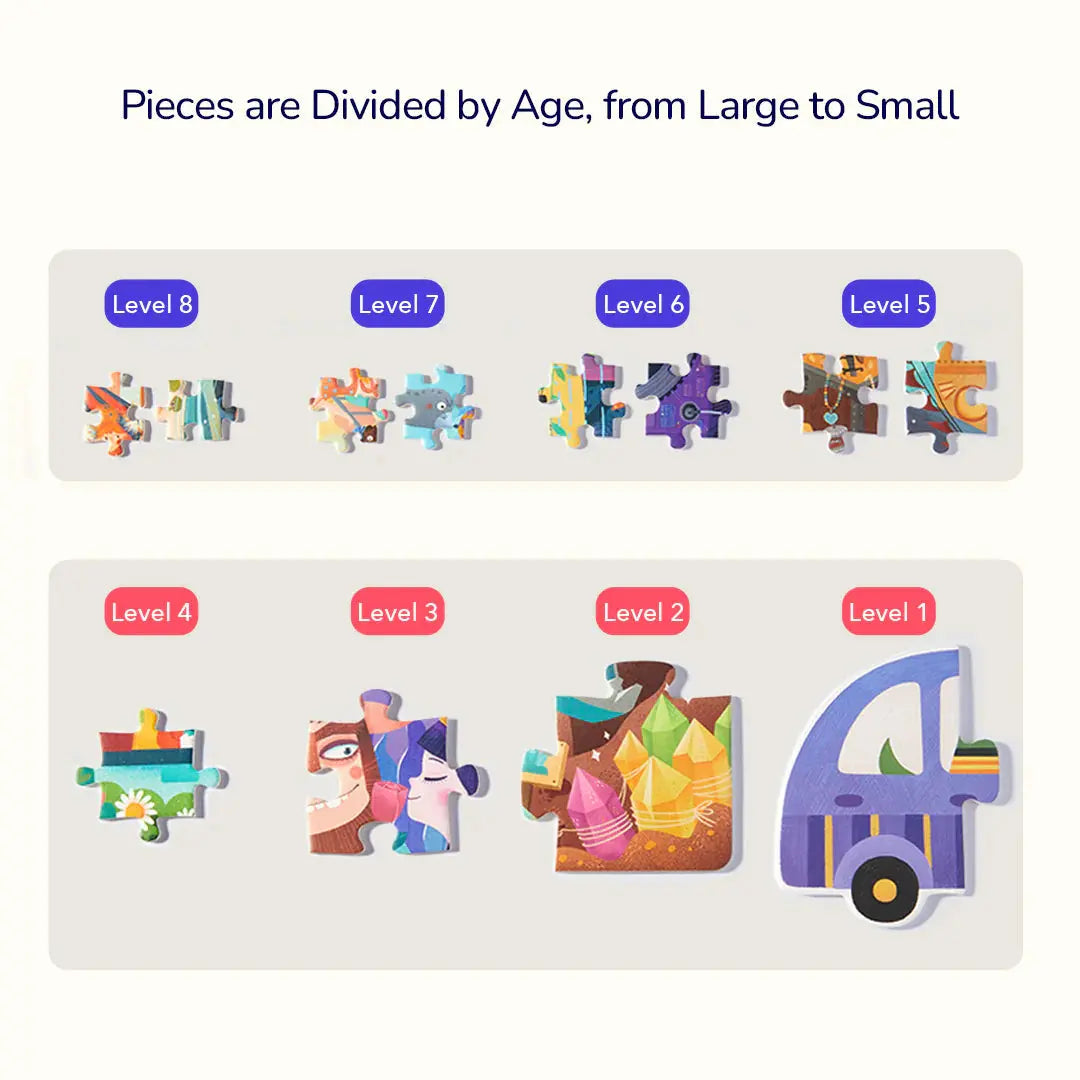Level Up Puzzles - Level 3 Princesses Mideer
