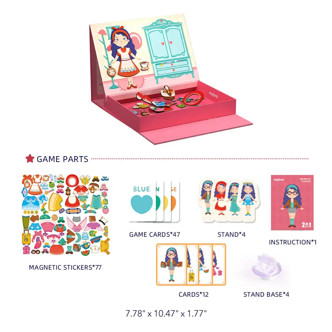 Magnetic Playset: Sweet Girl Mideer