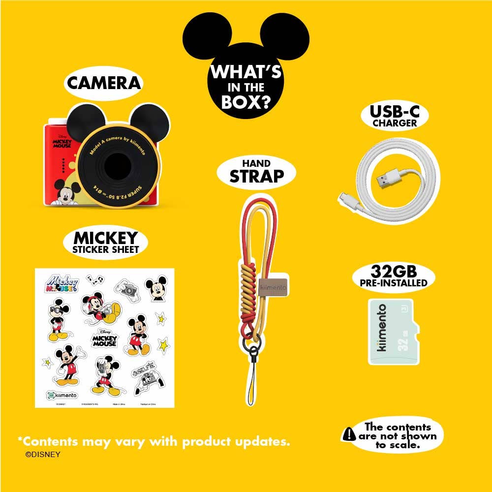Disney Mickey Mouse Mini Camera kiimento