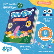 Ditty Bird | Bedtime Songs - Storytime - Baby Book - USB-C by Ditty Bird, alternate view