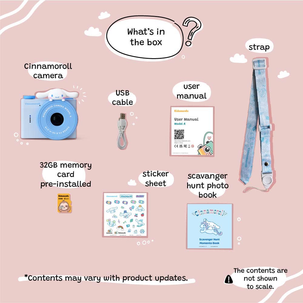 Sanrio Cinnamoroll Mini Camera kiimento