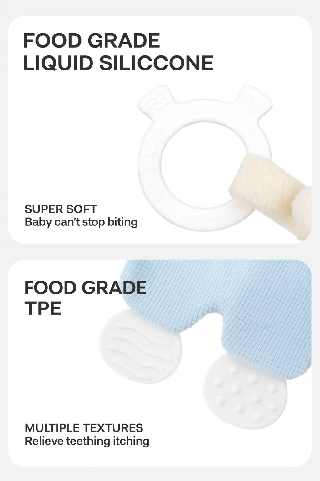 Baby Comforter Blanket & Teething Plush Toy Bc Babycare