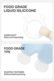 Baby Comforter Blanket & Teething Plush Toy Bc Babycare