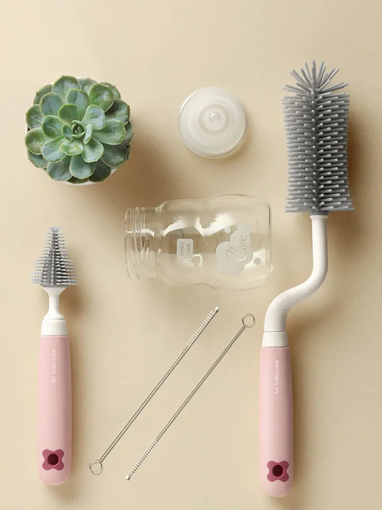Silicone Bottle Brush Set 4pcs Bc Babycare
