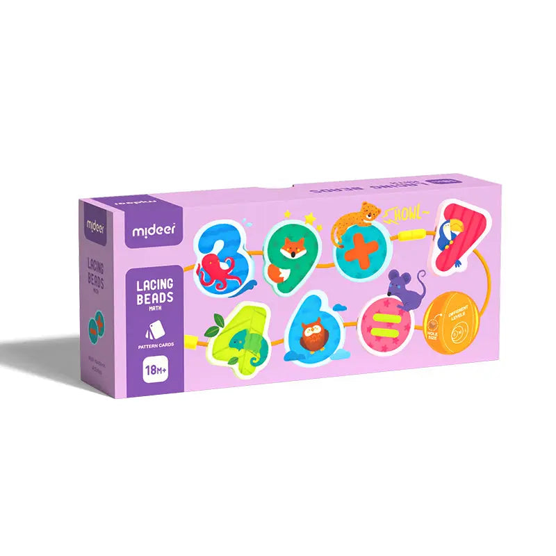 Lacing Beads: Math Mideer