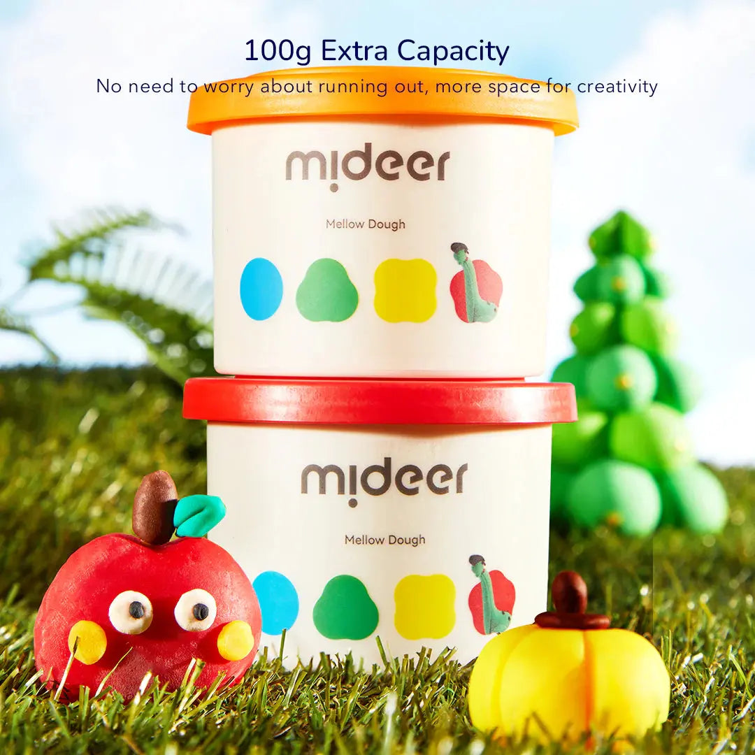 Mellow Play Dough 12 Colors Mideer