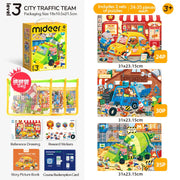 Level Up Puzzles - Level 3 City Teamers Mideer