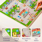 Magnetic Maze - Parking lot Mideer