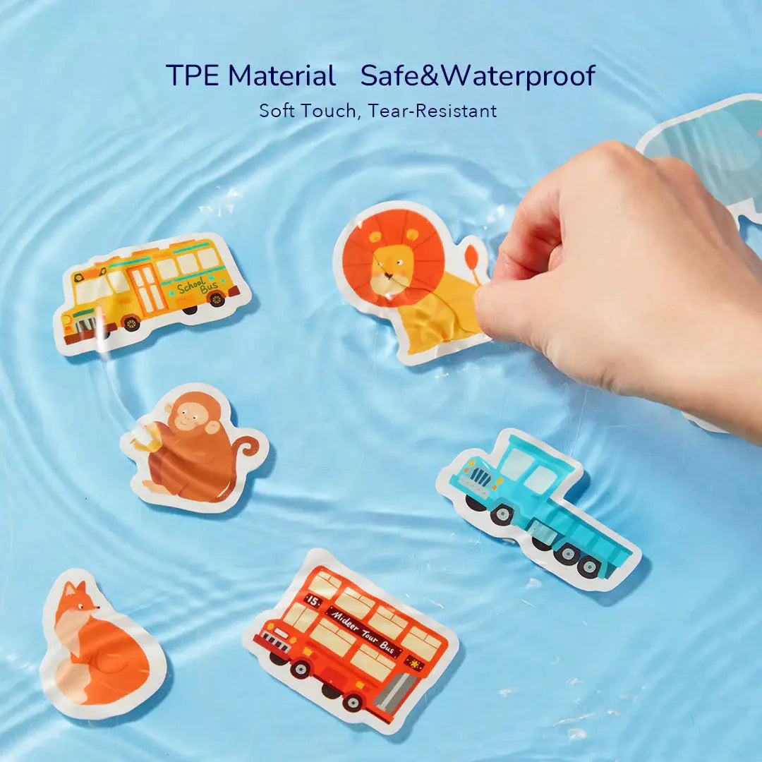 Reusable Jelly Sticker Set - Incredible Aquarium Mideer