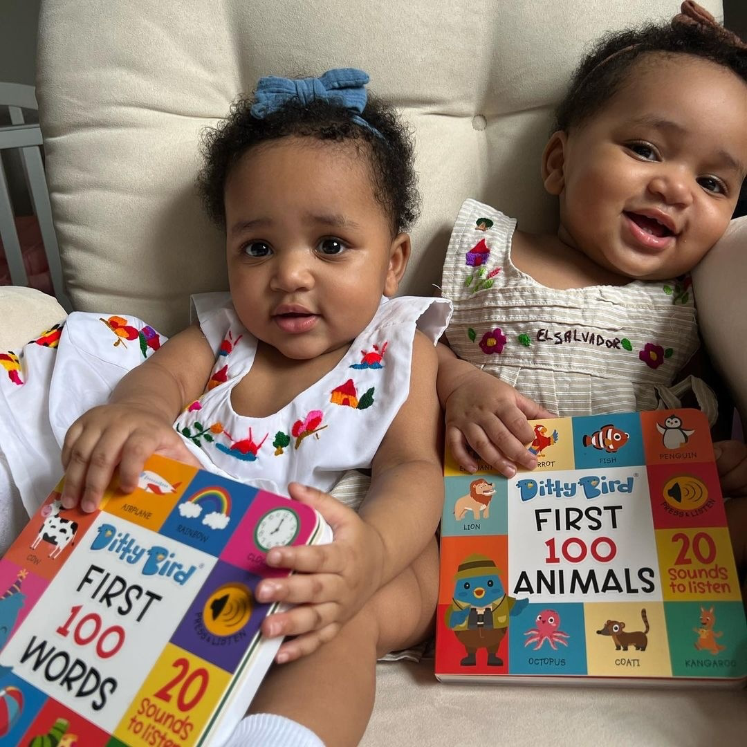 First 100 Words | Ditty Bird Book-Award Family Choice USB-C Ditty Bird