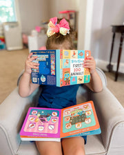 Ditty Bird Baby Book - Best toys - First 100 Animals USB-C Ditty Bird