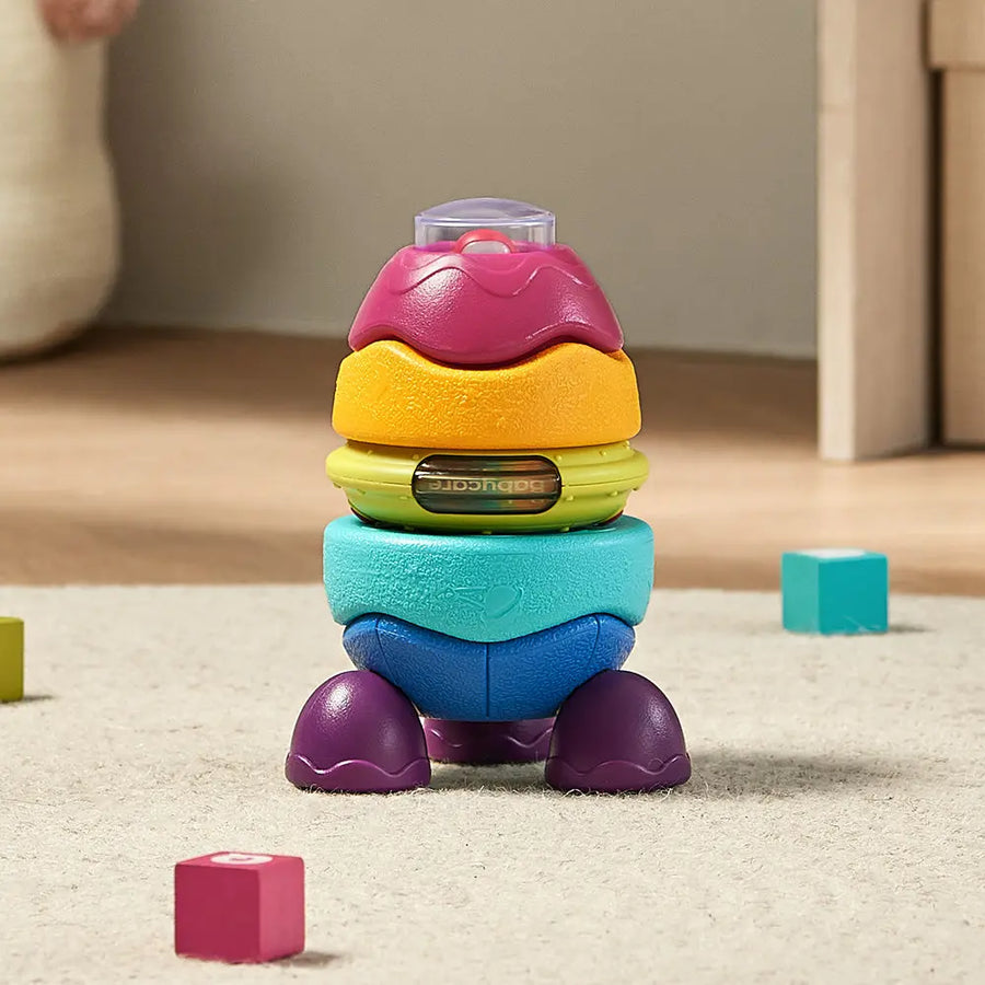 Rainbow Rocket Stacking Rings Bc Babycare