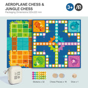 2-in-1 Travel Board Game Set Mideer