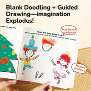 Mideer Big Dreams Inspiration Sketchbook drawing prompts and example artwork