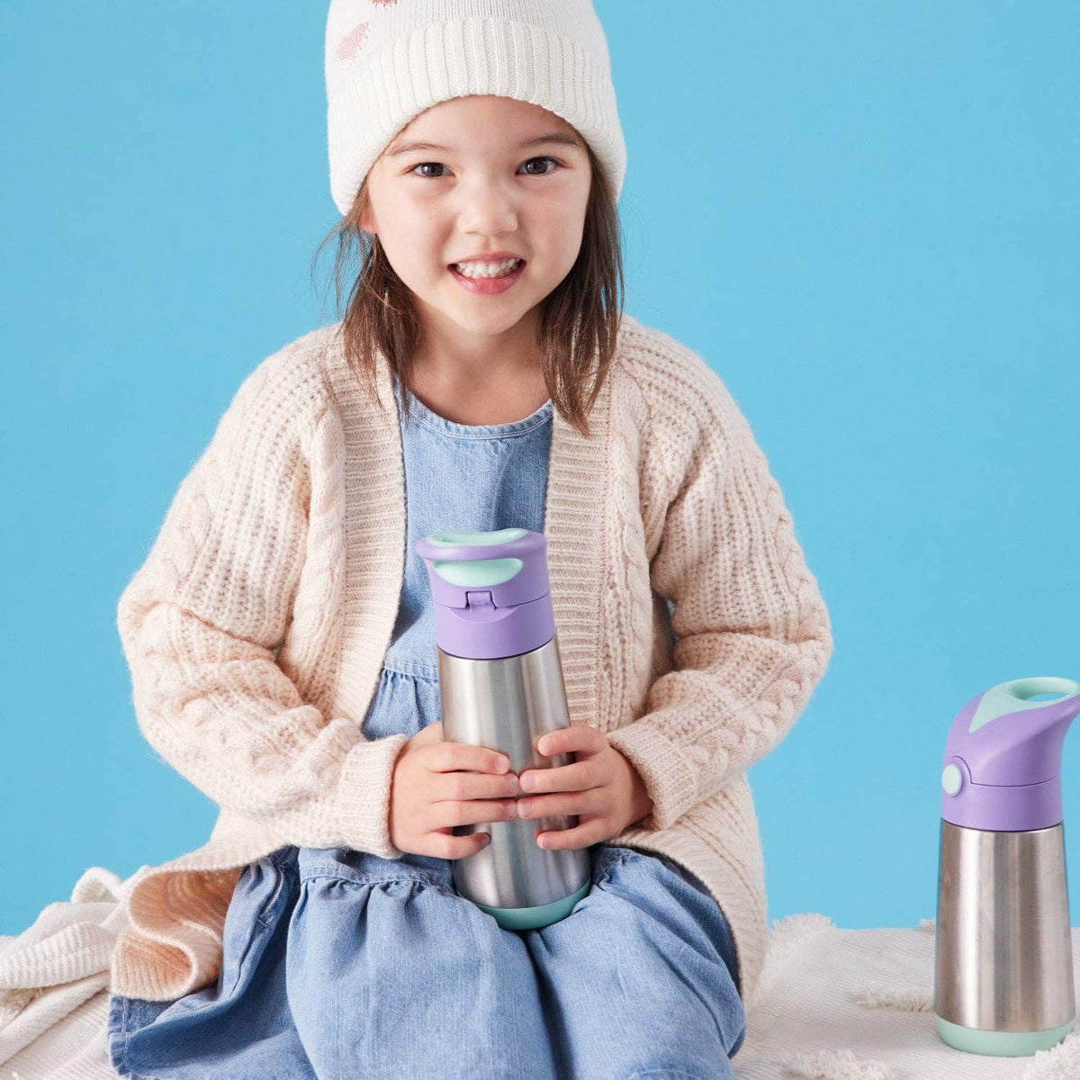 Insulated Drink Bottle - 500ml: Blush Crush